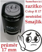 Razítko neutální smajlík