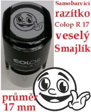 Razítko veselý smajlík