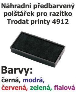 Polštářek do razítka Trodat printy 4912