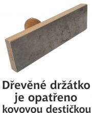 Razítko dřevěné s výměnými texty 1