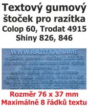 Štoček do razítka Colop printer 60, Trodat 4915