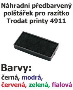 Polštářek do razítka Trodat printy 4911