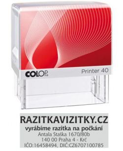 Razítko Colop printer 40