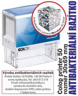 Razítko Colop printer 50 antibakteriální