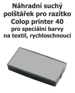 Suchý polštářek do razítka Colop printer 40
